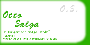 otto salga business card